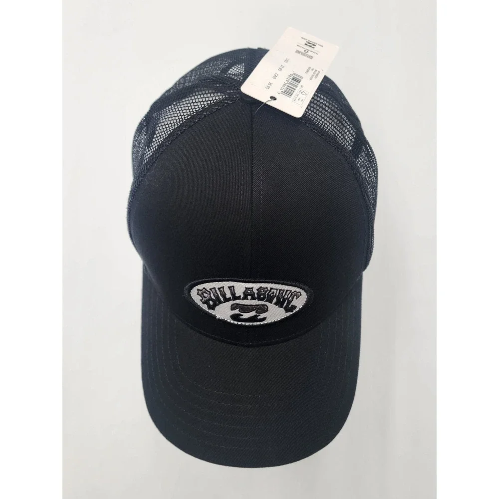 Billabong Mens Walled Trucker Hat Black‎ Mesh Snapback Surf Cap ABYHA00338